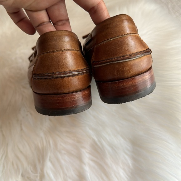 Cole Haan Country Tassel Leather Loafers Size 9 Brown - Picture 6 of 14